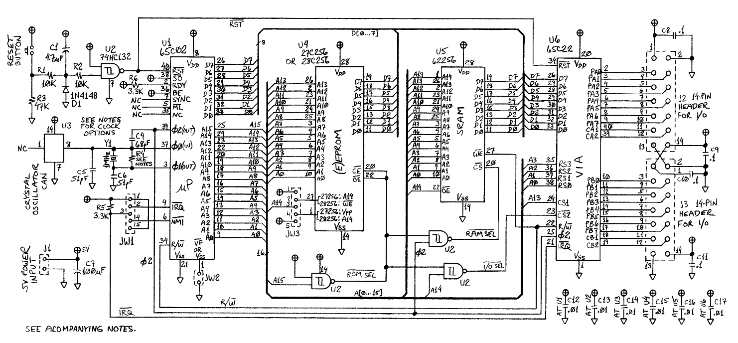 very basic 6502 computer